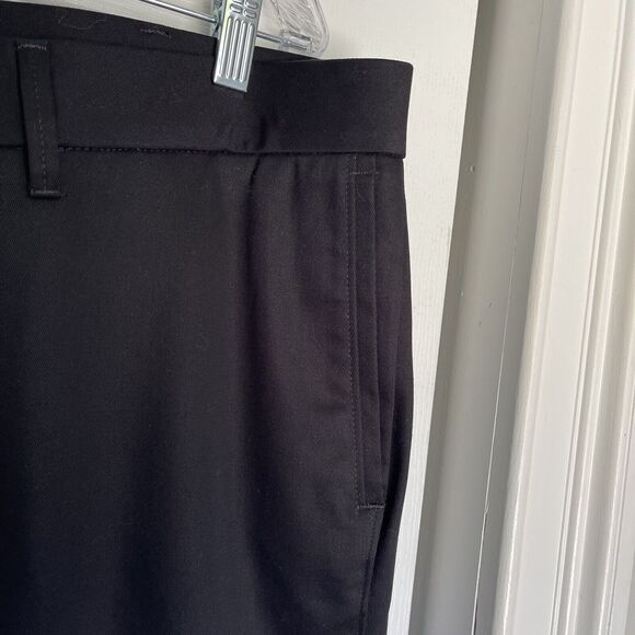 Haggar H26 Men's Straight Fit Trousers Black 40x29 Pants - Picture 15 of 16